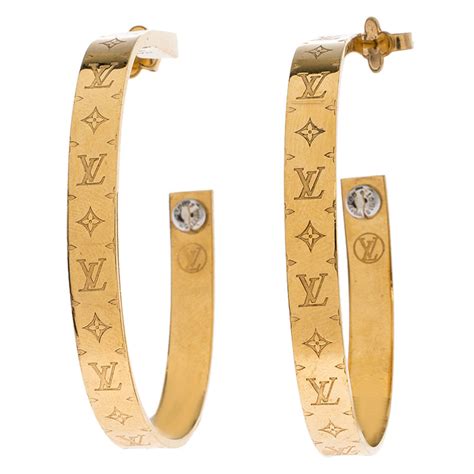 lv hoop earrings amazon|louis vuitton hoop earrings price.